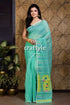 Light green jamdani saree woman light green saree 1