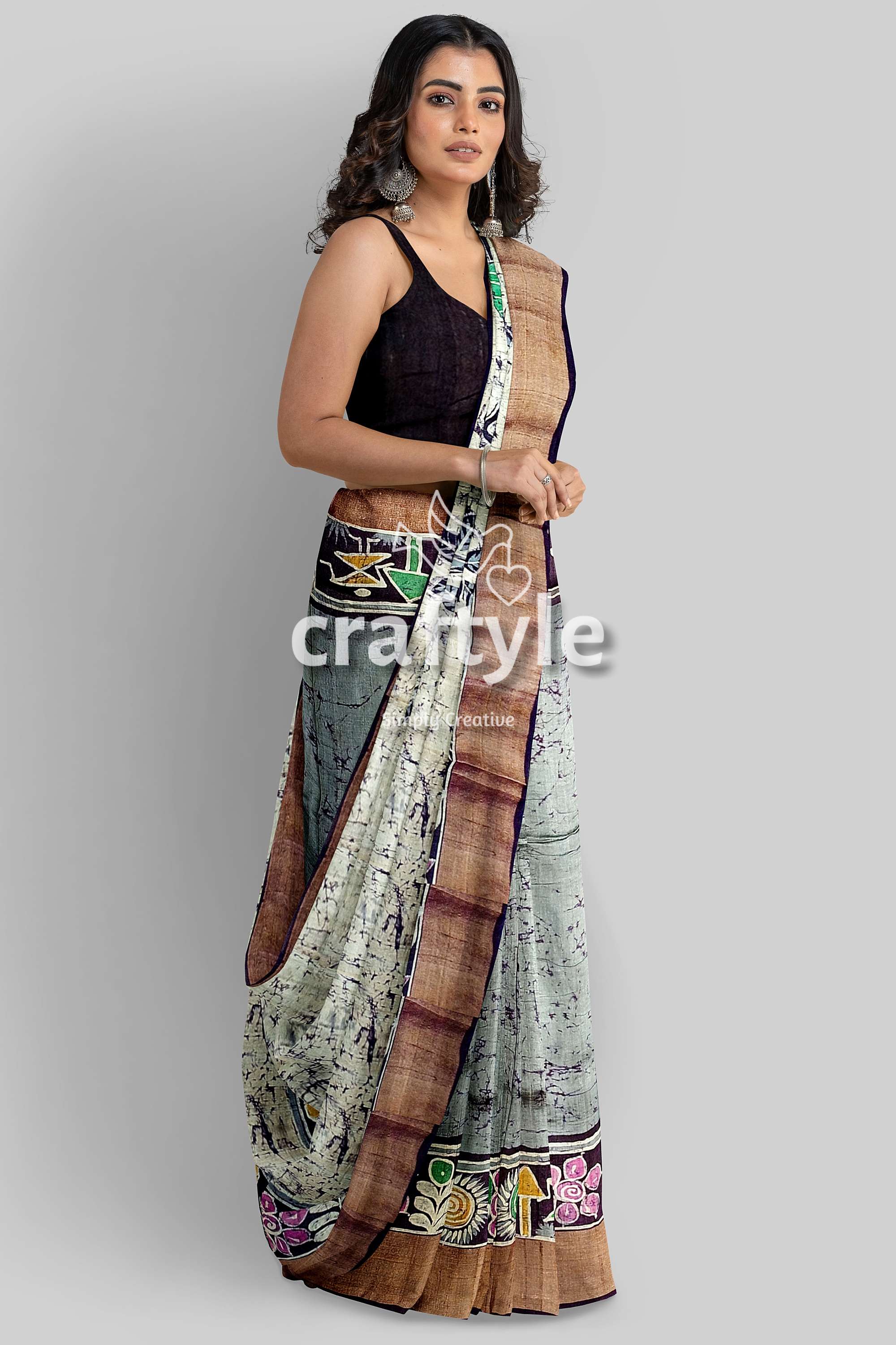 hand-batik-tussar-silk-saree-62