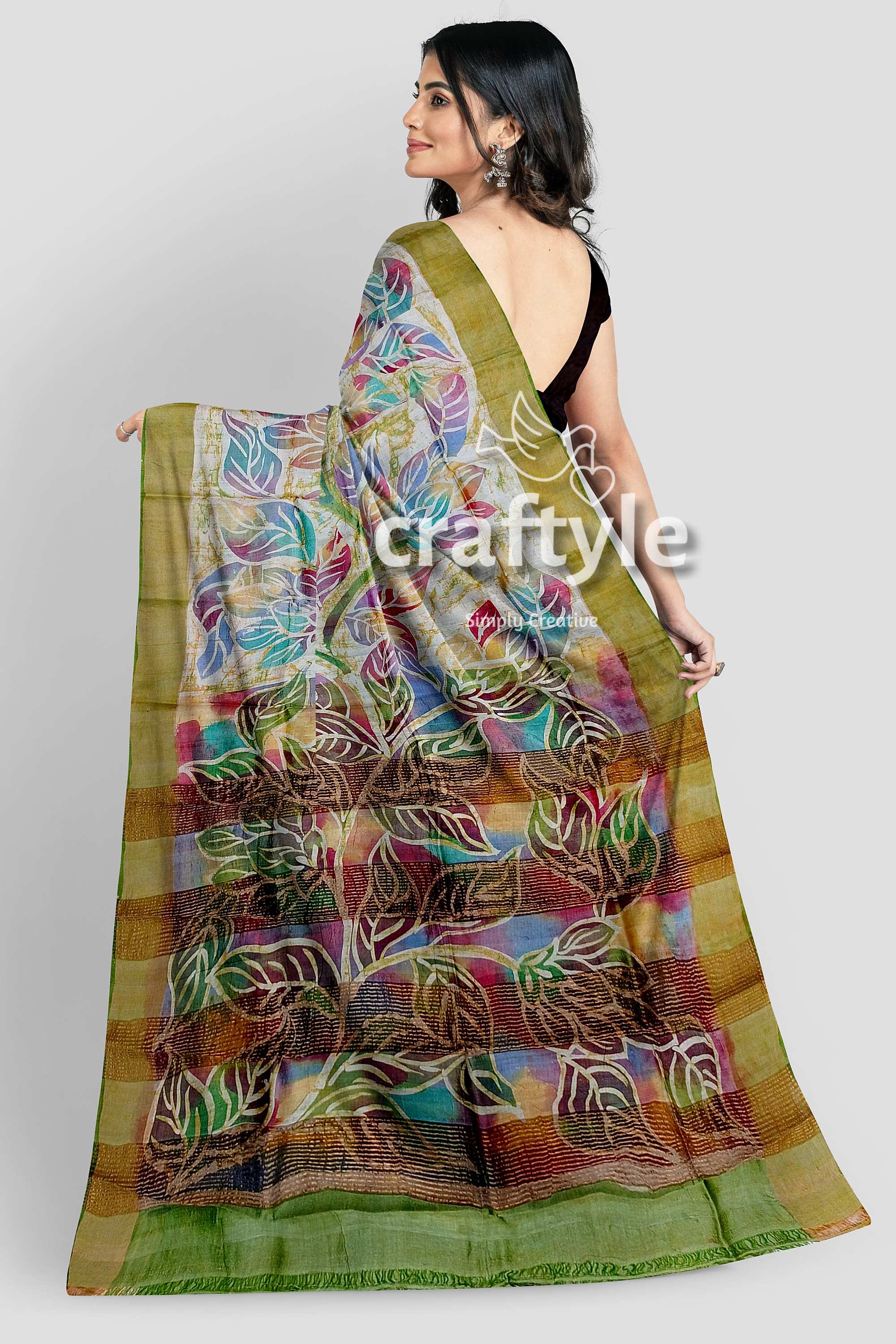 hand-batik-tussar-silk-saree-68