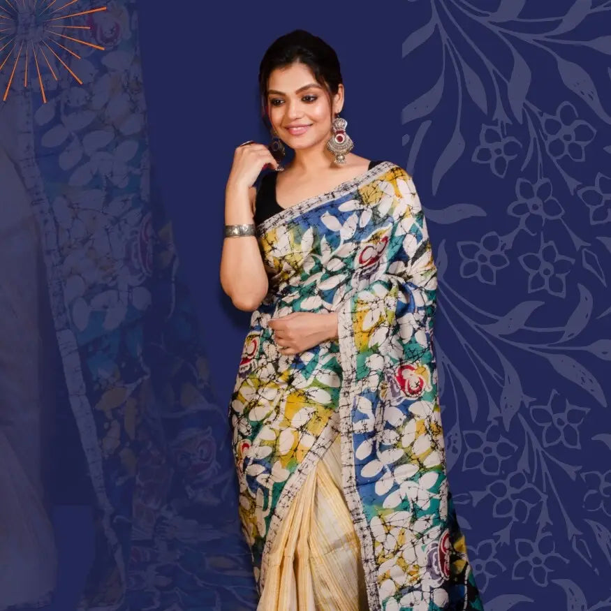 Hand Batik Saree