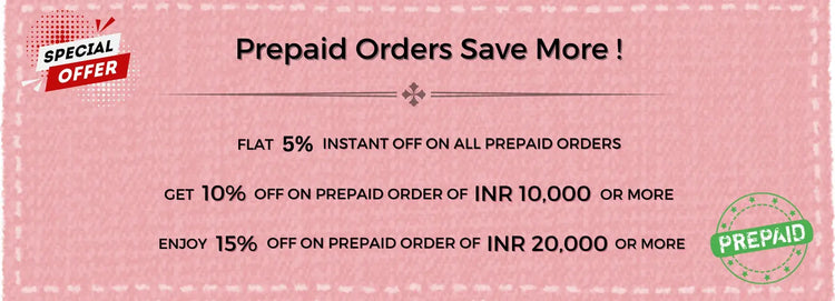 Prepaid order discount advertisement