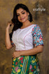 Parsi Work Embroidered Pure Cotton Blouse - Craftyle