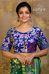 Pure Silk Kantha Stitch Blouse - Craftyle