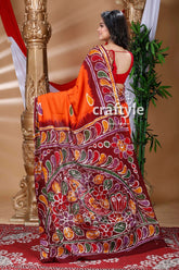 Timeless Hand Batik Cotton Saree-Craftyle