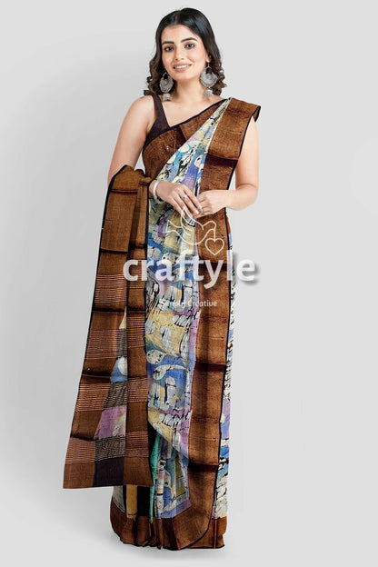 hand-batik-tussar-silk-saree-60