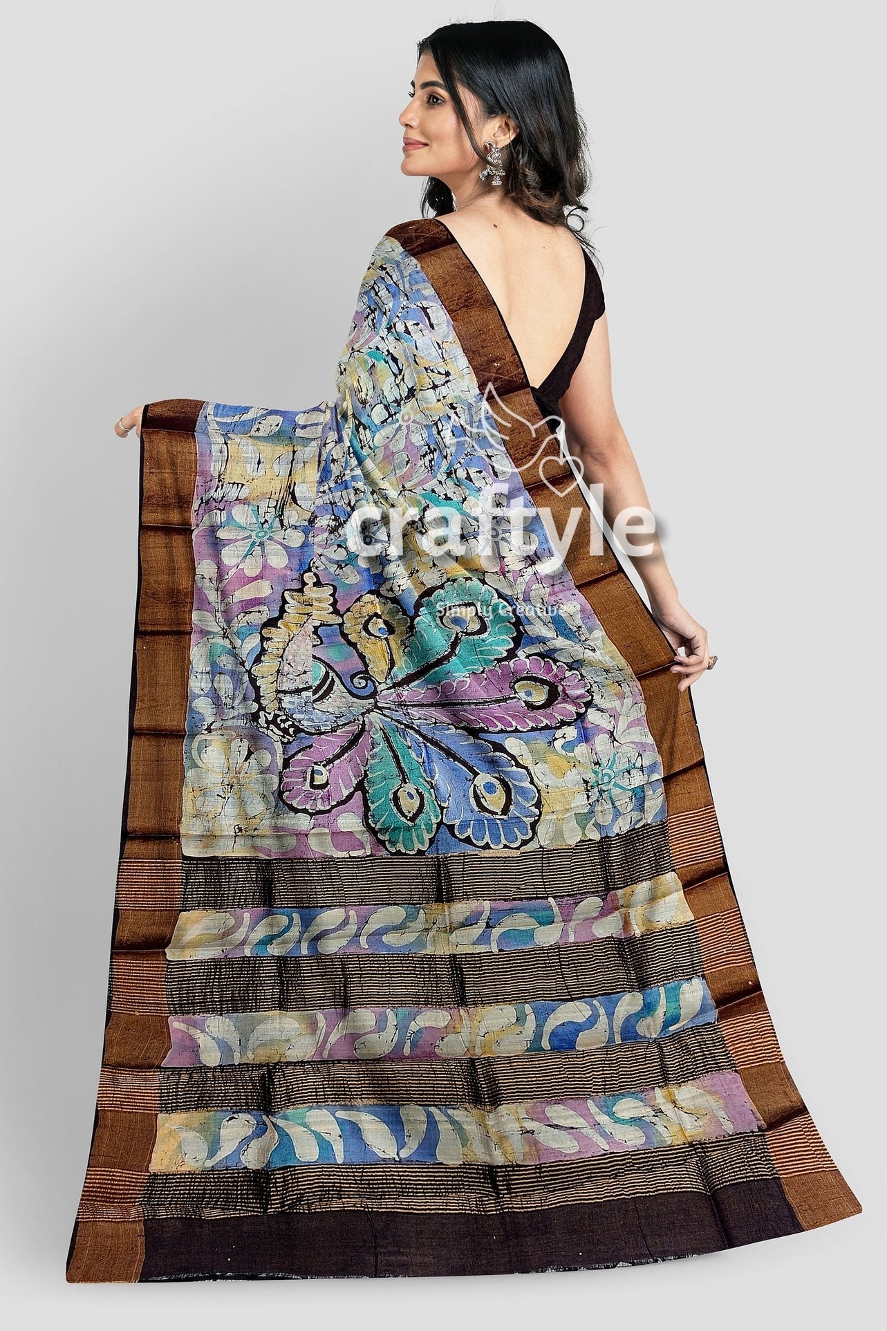 hand-batik-tussar-silk-saree-60