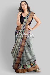 hand-batik-tussar-silk-saree-62