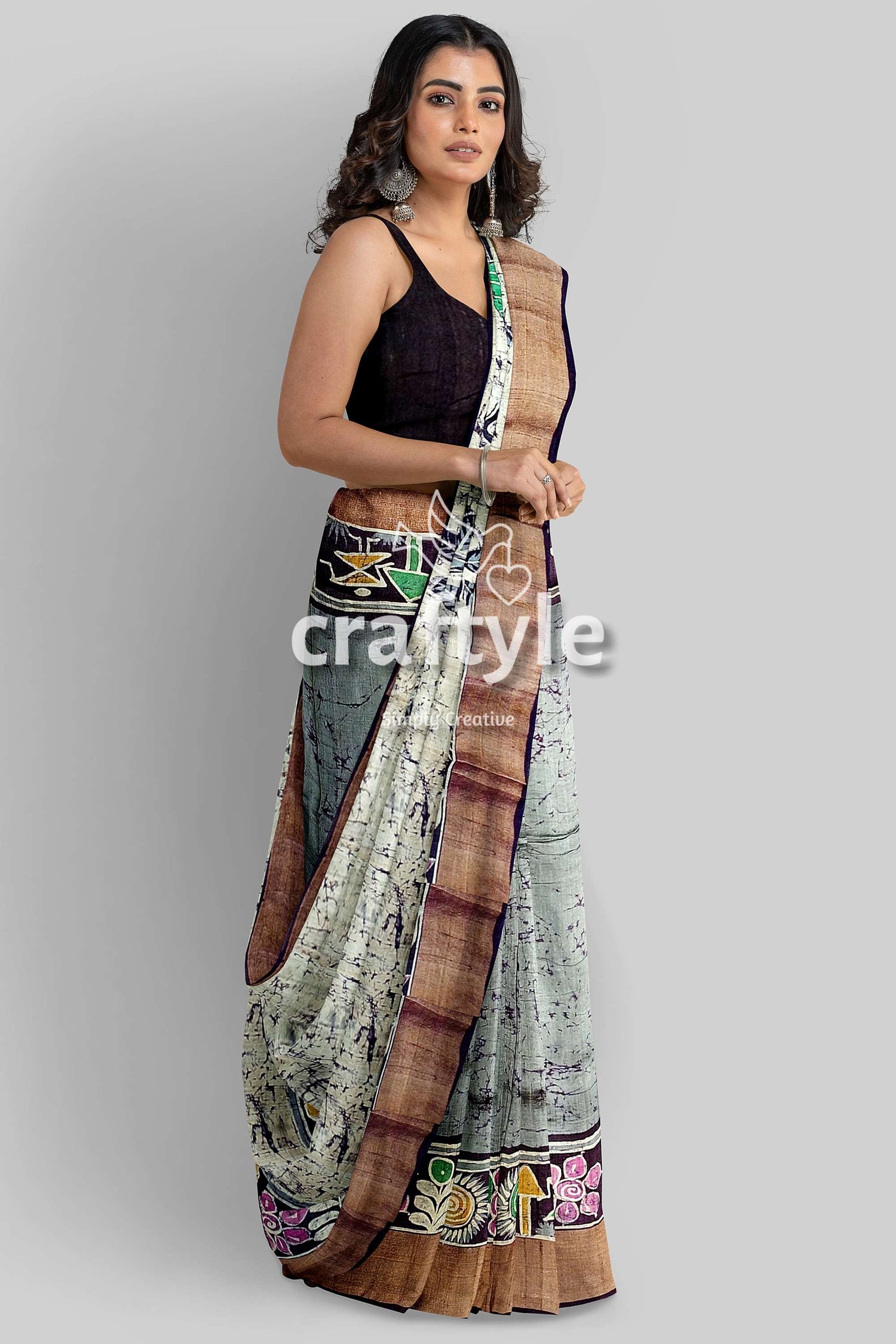 hand-batik-tussar-silk-saree-62