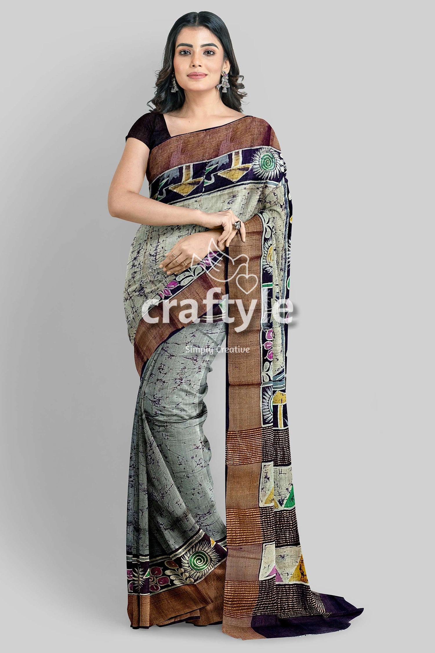 hand-batik-tussar-silk-saree-62