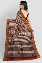 hand-batik-tussar-silk-saree-63