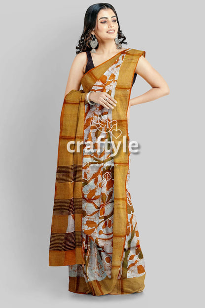 hand-batik-tussar-silk-saree-65