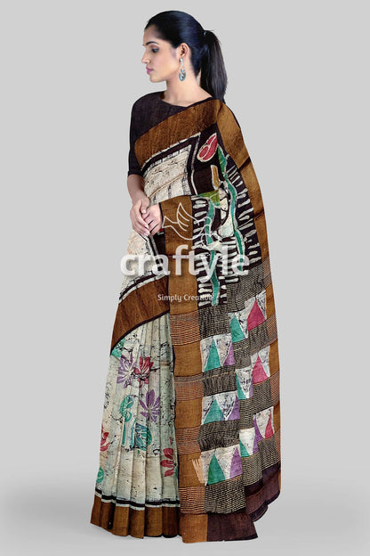 hand-batik-tussar-silk-saree-66