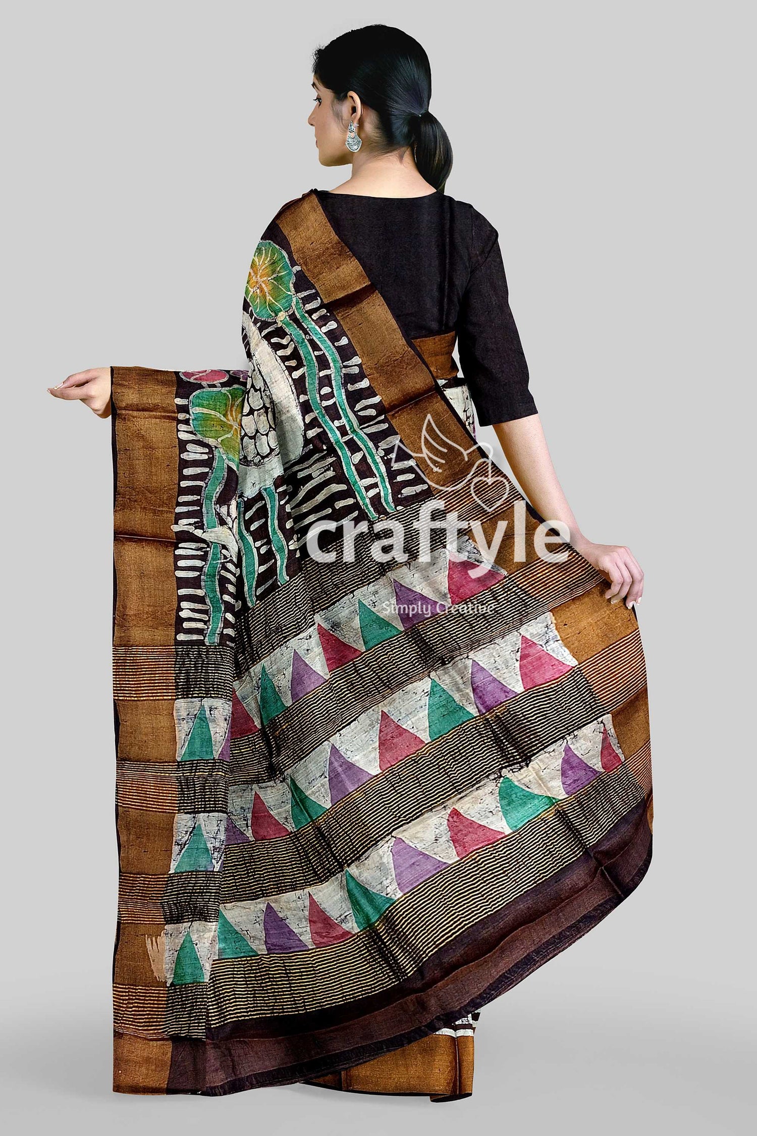 hand-batik-tussar-silk-saree-66